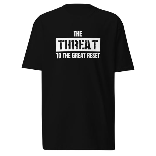 The Threat! - Men’s premium heavyweight tee